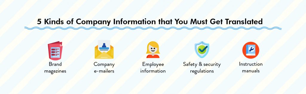 company information translation localization services