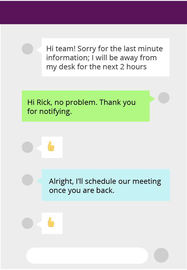 Online Team Conversation