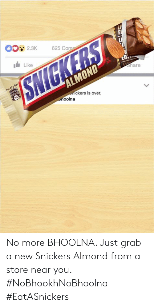 Snickers almond India campaign